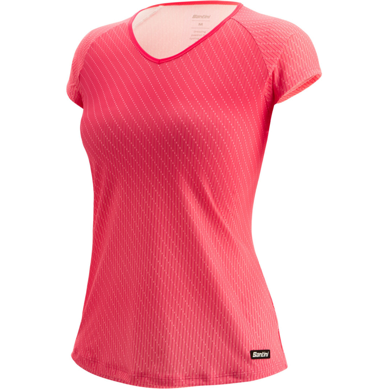 Slam - Tennis T-Shirt Donna - Corallo - Donna