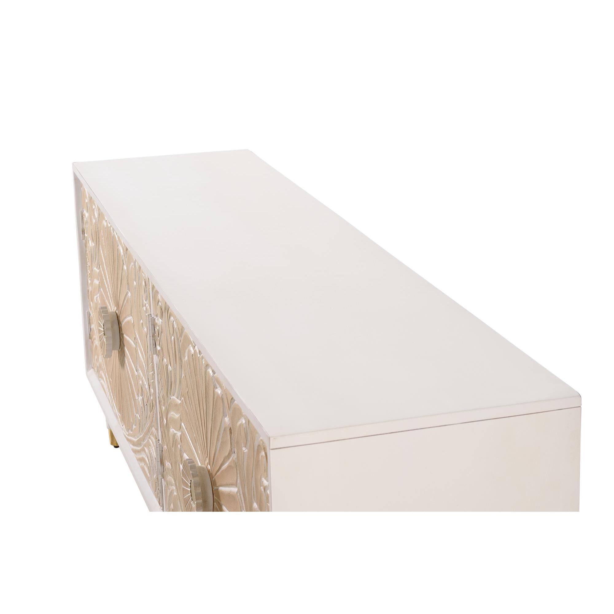 Mueble tv - madera de mango - 65x170x40cm