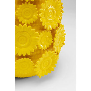 Vase tournesols jaunes Kare Design