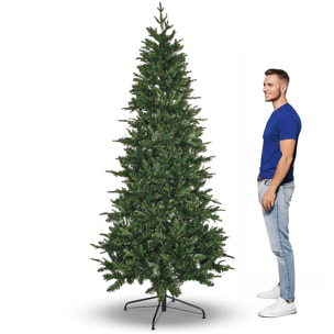 Venere - Albero di Natale effetto realistico in PE e PVC ø105x210H, 1571 rami