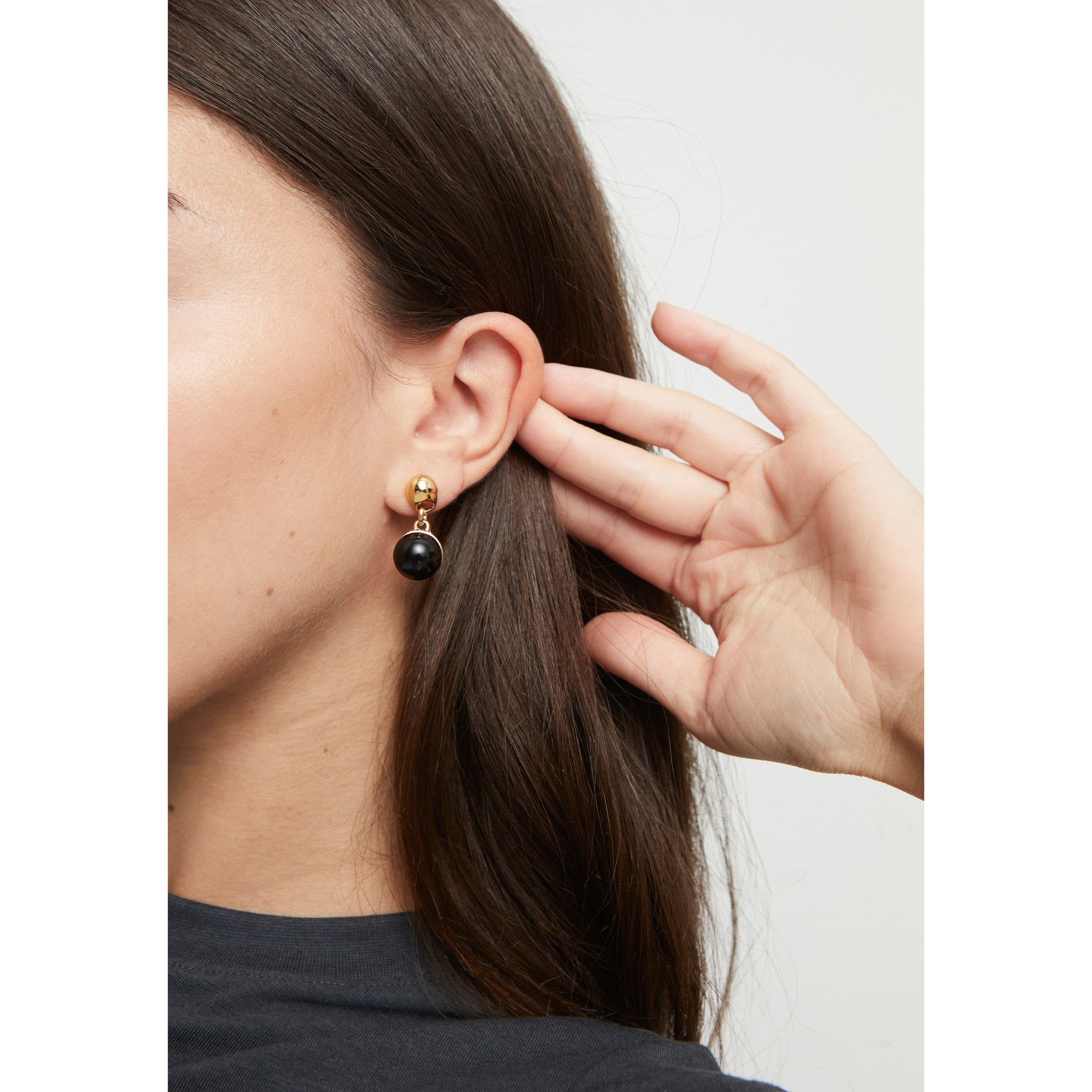 Pendiente SER FASCINANTE NEGRO U