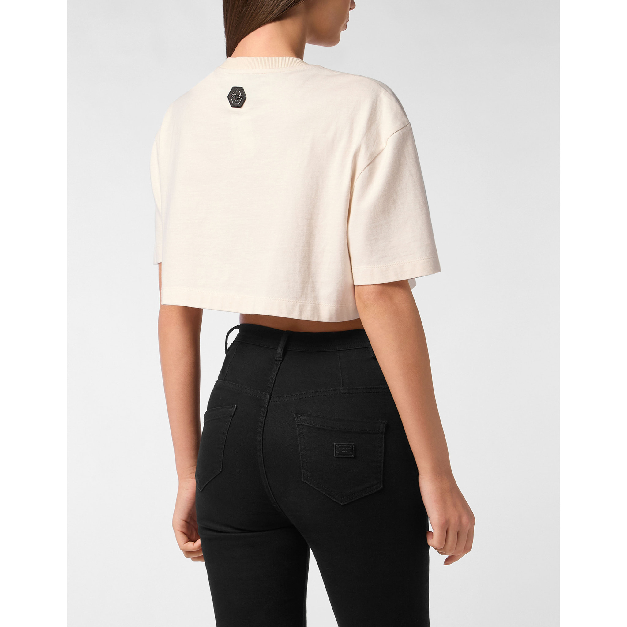 PHILIPP PLEIN T-Shirt Round Neck SIGNATURE