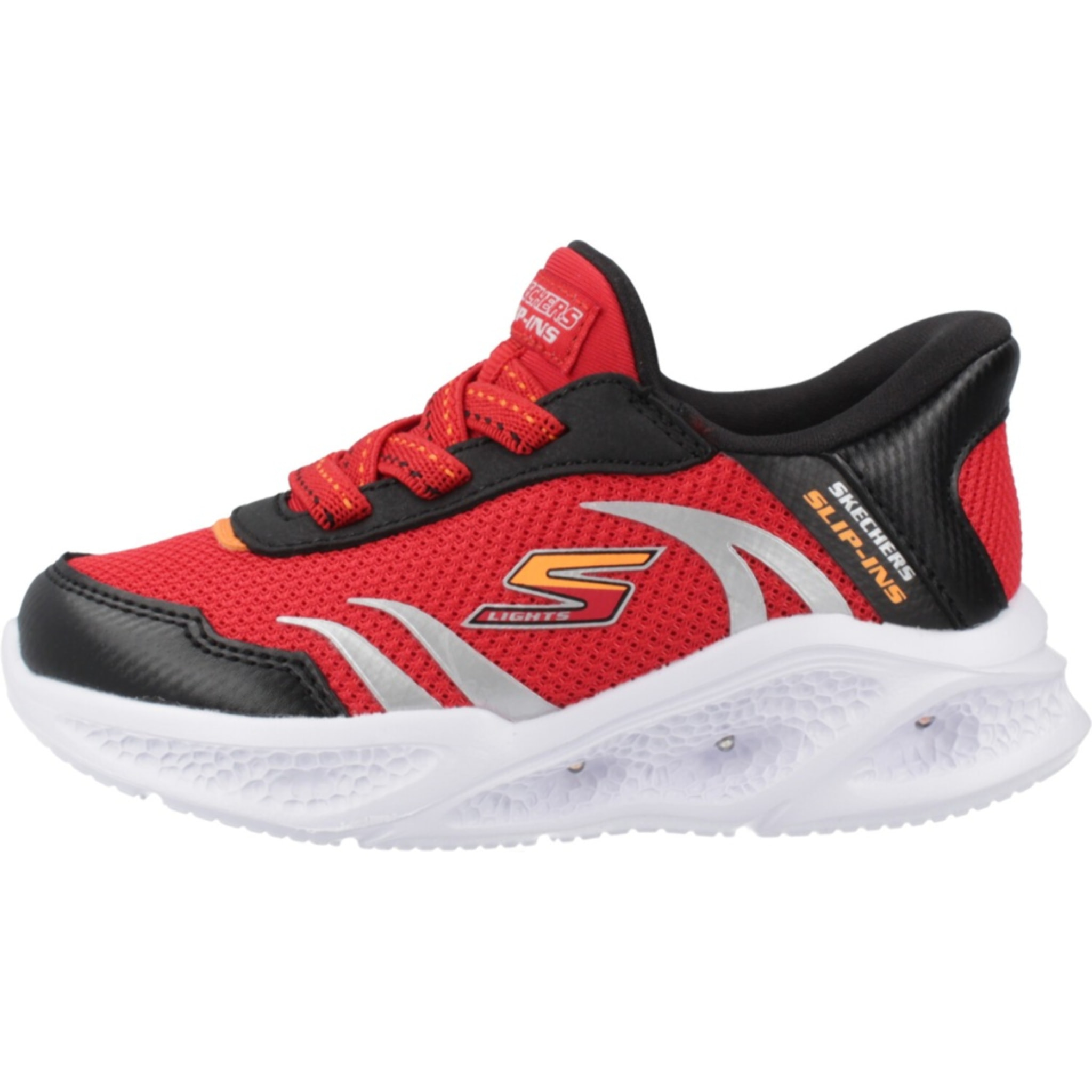Zapatillas Niño Slip-ins Meteor Lights Rojo
