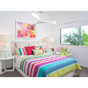 Ventilador de techo Reversible Termostato Wifi Motor DC Techos Inclinados Mando a Distancia Adaptador 2/3 Aspas Hypersilence Memoria VirginD132C0466658 PURLINE