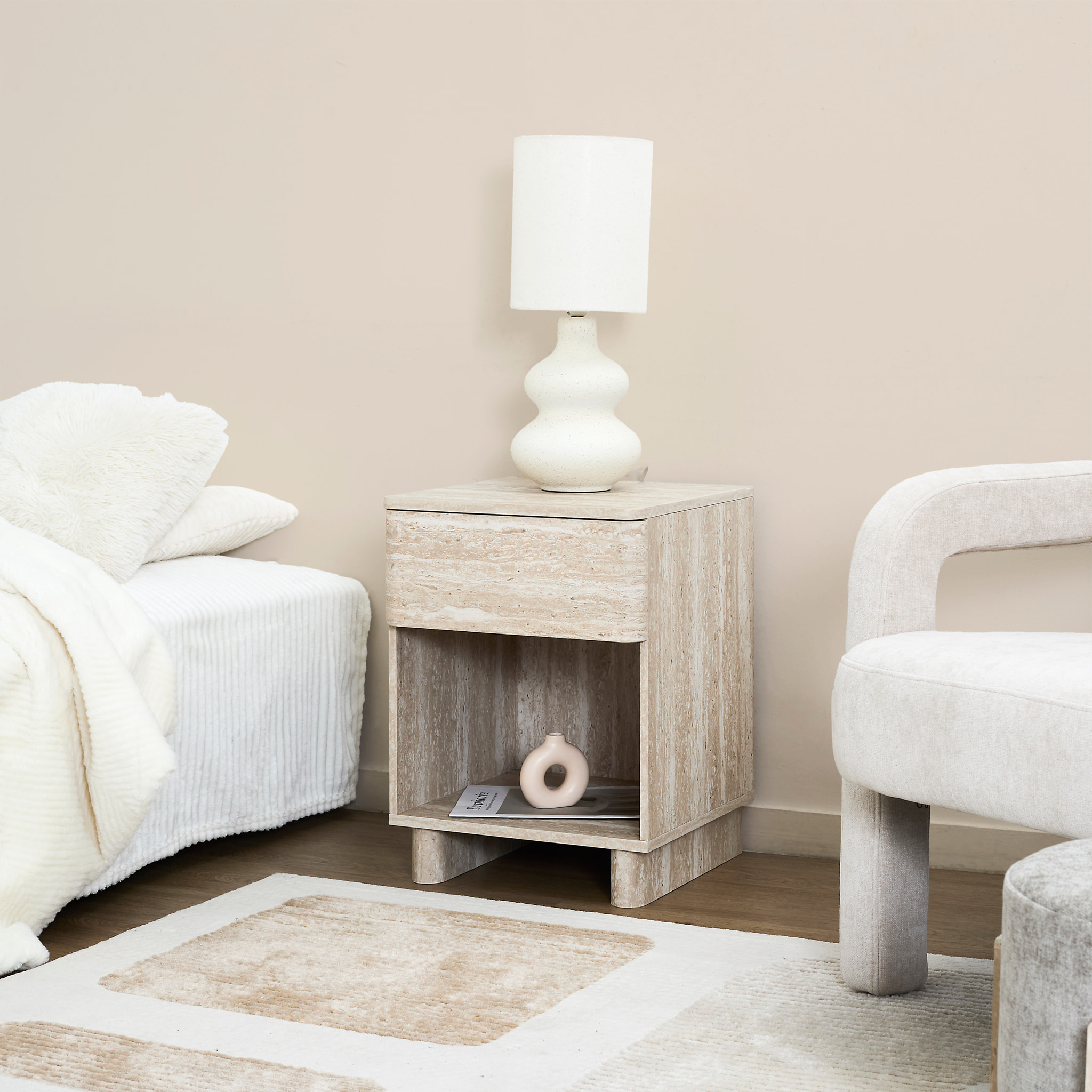 Chevet Pietra 1 Tiroir