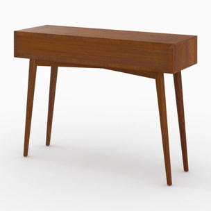 Console 2 tiroirs en bois de teck - Waya