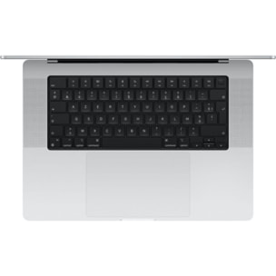 Ordinateur Apple MACBOOK Pro 16" Puce M5 Max CPU 18 / GPU 40 coeurs Mémoire RAM 48Go Stockage 2To SSD XDR Argent