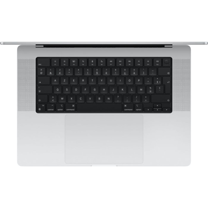 Ordinateur Apple MACBOOK Pro 16" Puce M5 Max CPU 18 / GPU 40 coeurs Mémoire RAM 48Go Stockage 2To SSD XDR Argent
