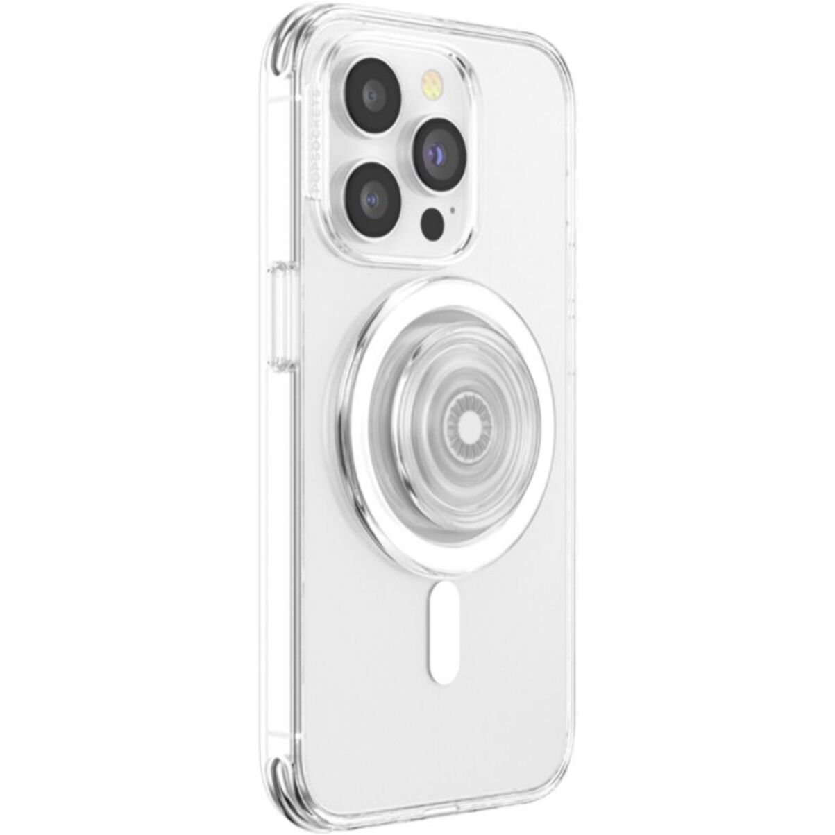 Support smartphone POPSOCKETS Pop Grip MagSafe Transparente