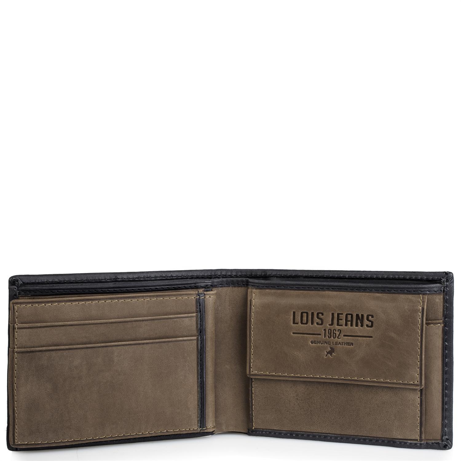 Cartera Lois Knight En Piel Negro