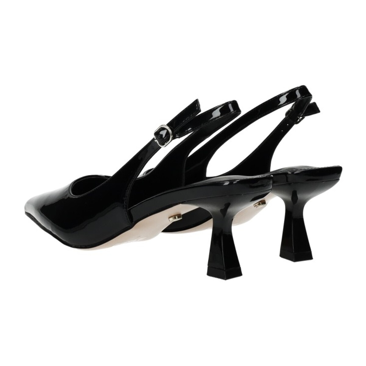 Décolleté sling back Donna Tata Italia Nero