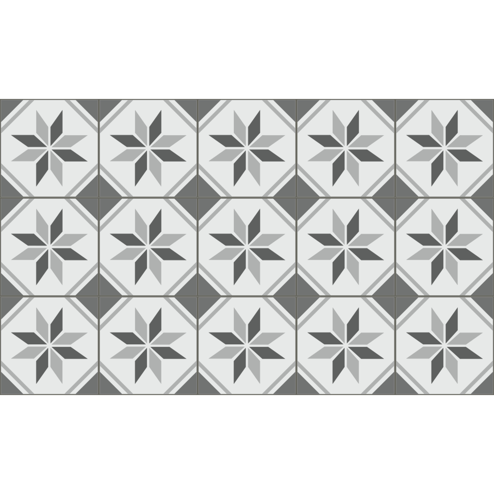 Sticker Sol avec laminat de Protection en Plastique Anti-dérapant | Stickers adhésif Sol - CARRELAGES SOL ALDARA - 1 sticker