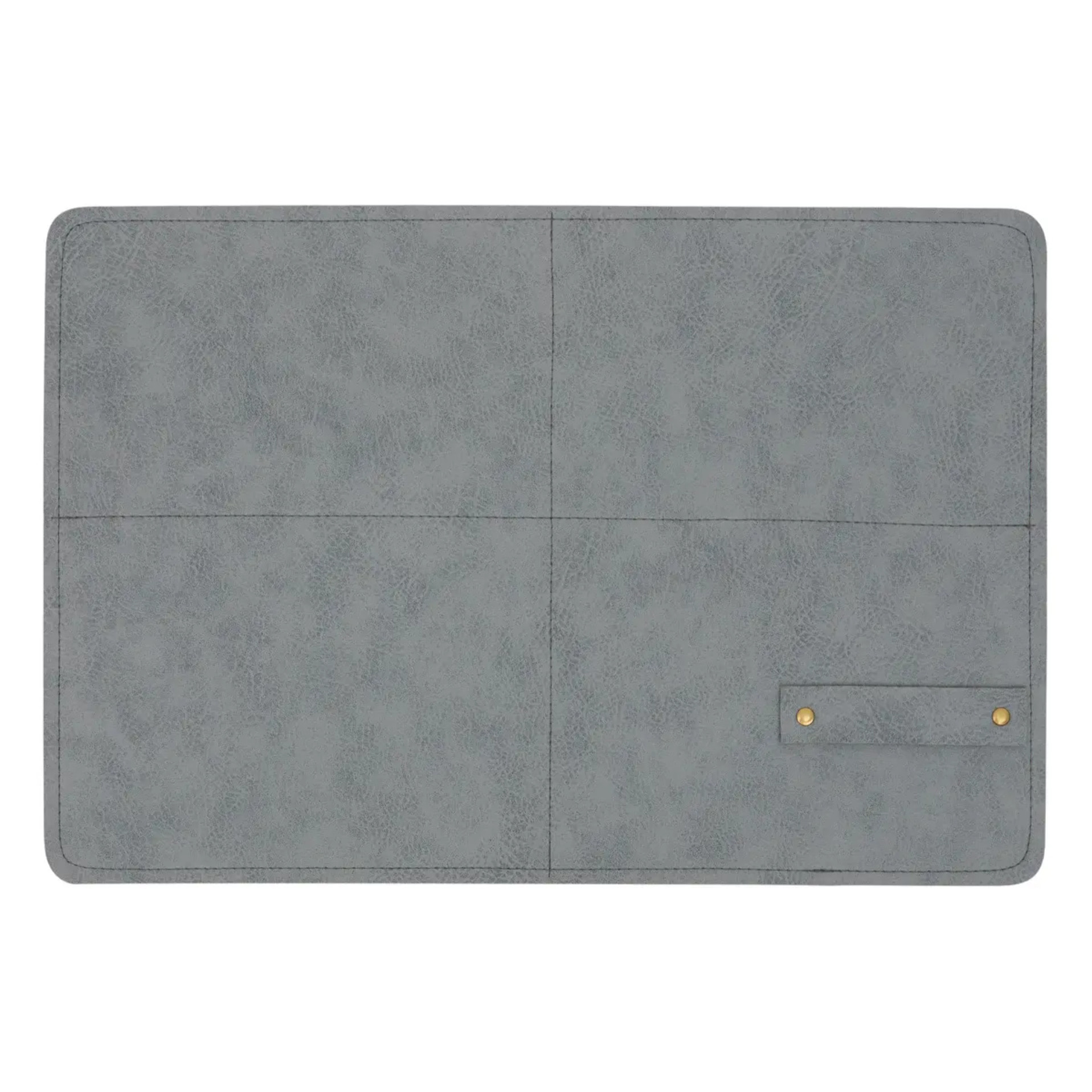 Set de table rectangulaire Glenn 30x45cm gris