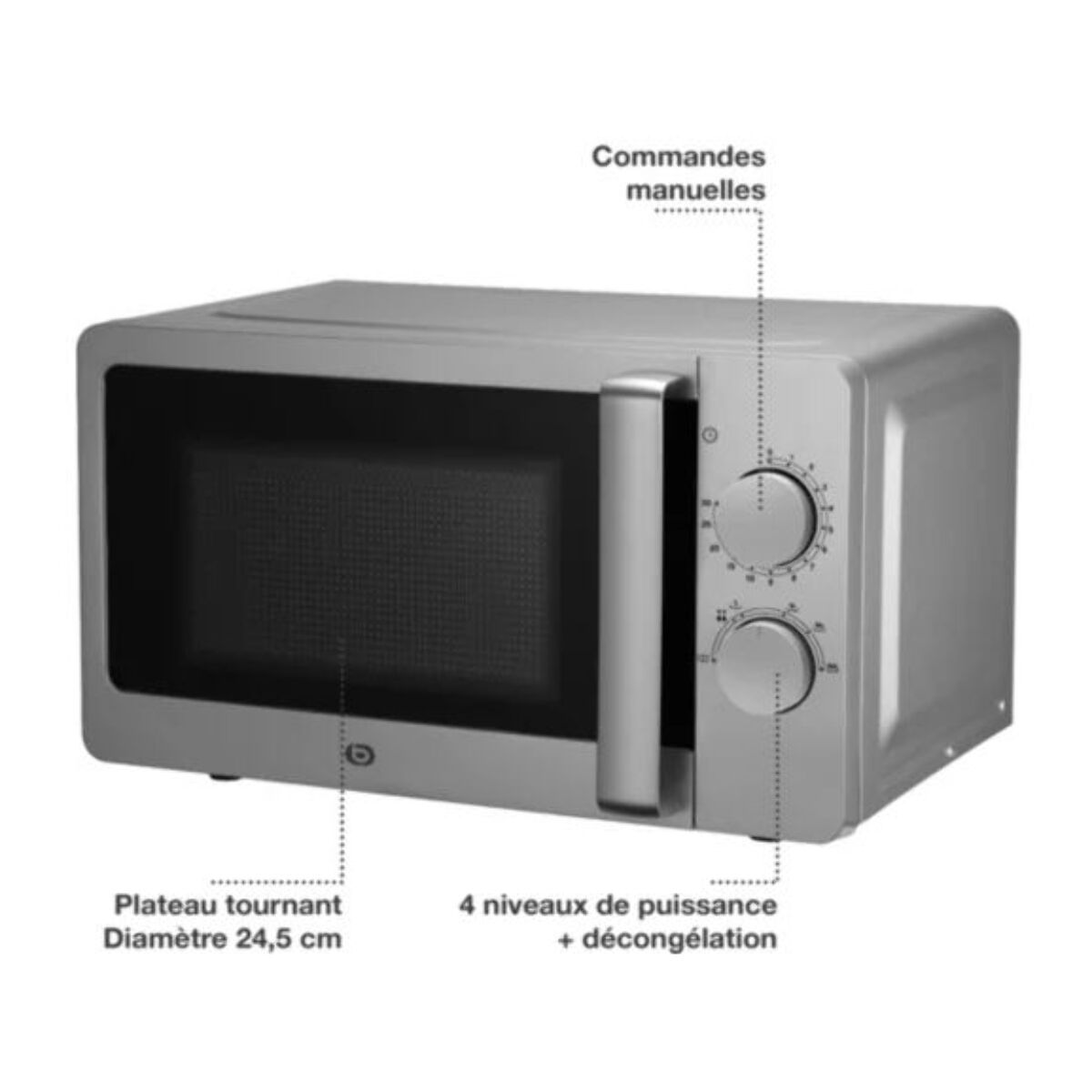 Micro ondes ESSENTIELB EM206S