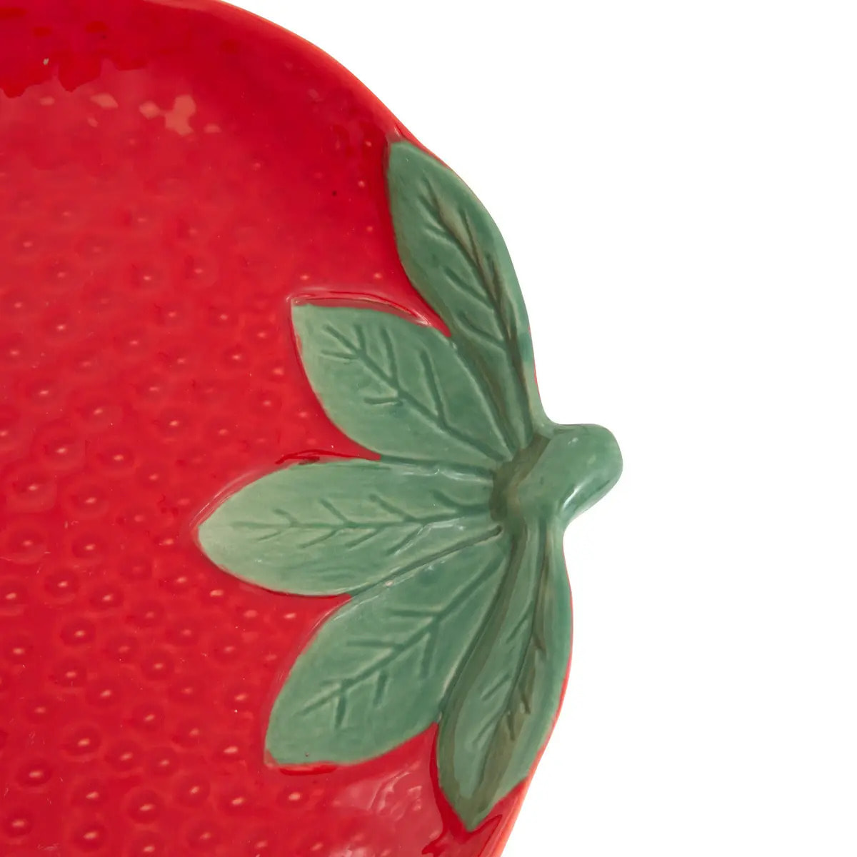 Coupelle fraise Fruity 31x23cm rouge