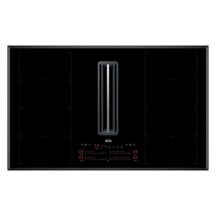 AEG Placa de inducción con campana extractora de 83 cm CCE84779FB | Reacondicionado