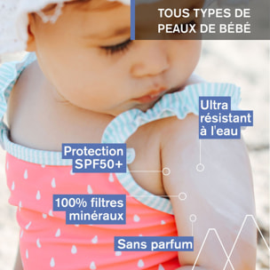 Bébé - 1ère Crème Minérale SPF50+ - Soin Très Haute Protection 50 ml