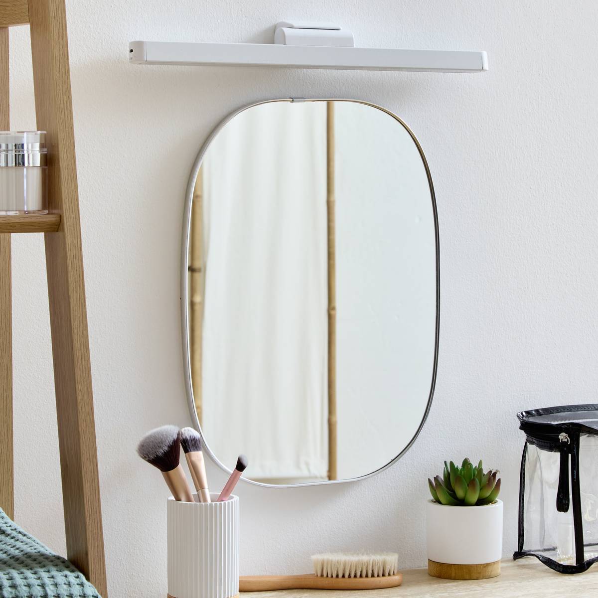 Lampe LED Amovible USB Blanc 42 cm