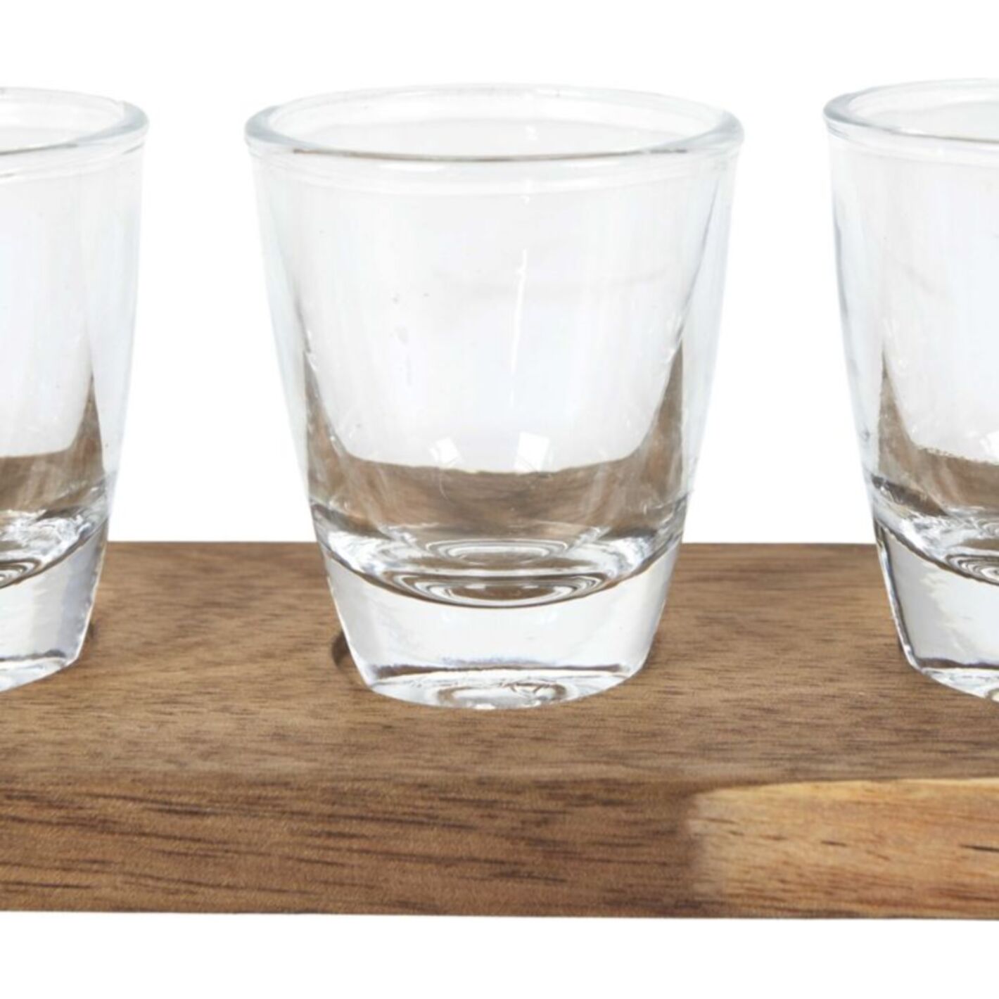 Verre COOK CONCEPT Shooter 6pcs support acacia M8
