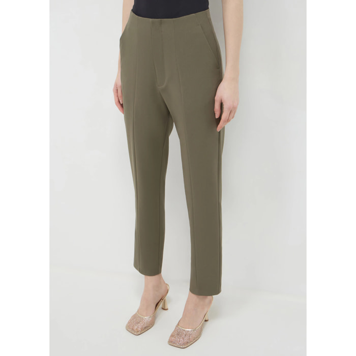 Pantaloni vita alta