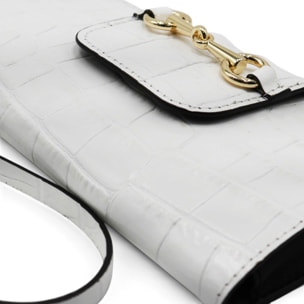 Pochette/Porta Documenti Cheval Firenze Rania Bianco