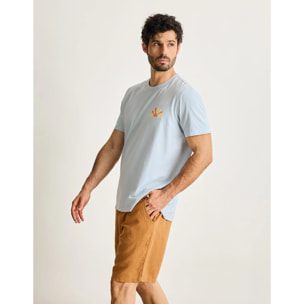 Camiseta Manga Corta Azul - Dusk