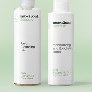 Pack Dúo de Limpieza Facial CBD InnovaGoods