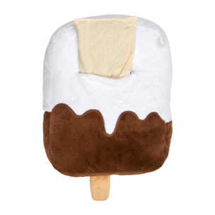 Peluche - THE CONCEPT FACTORY - Glace Kawaii - Micro Ondable - Blanc