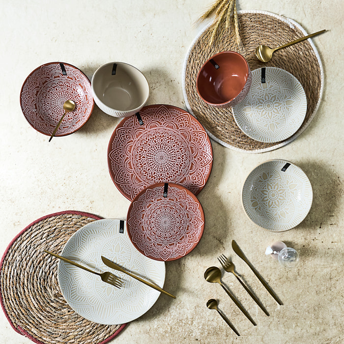 Assiette Creuse Sahara Terracotta 18.5cm