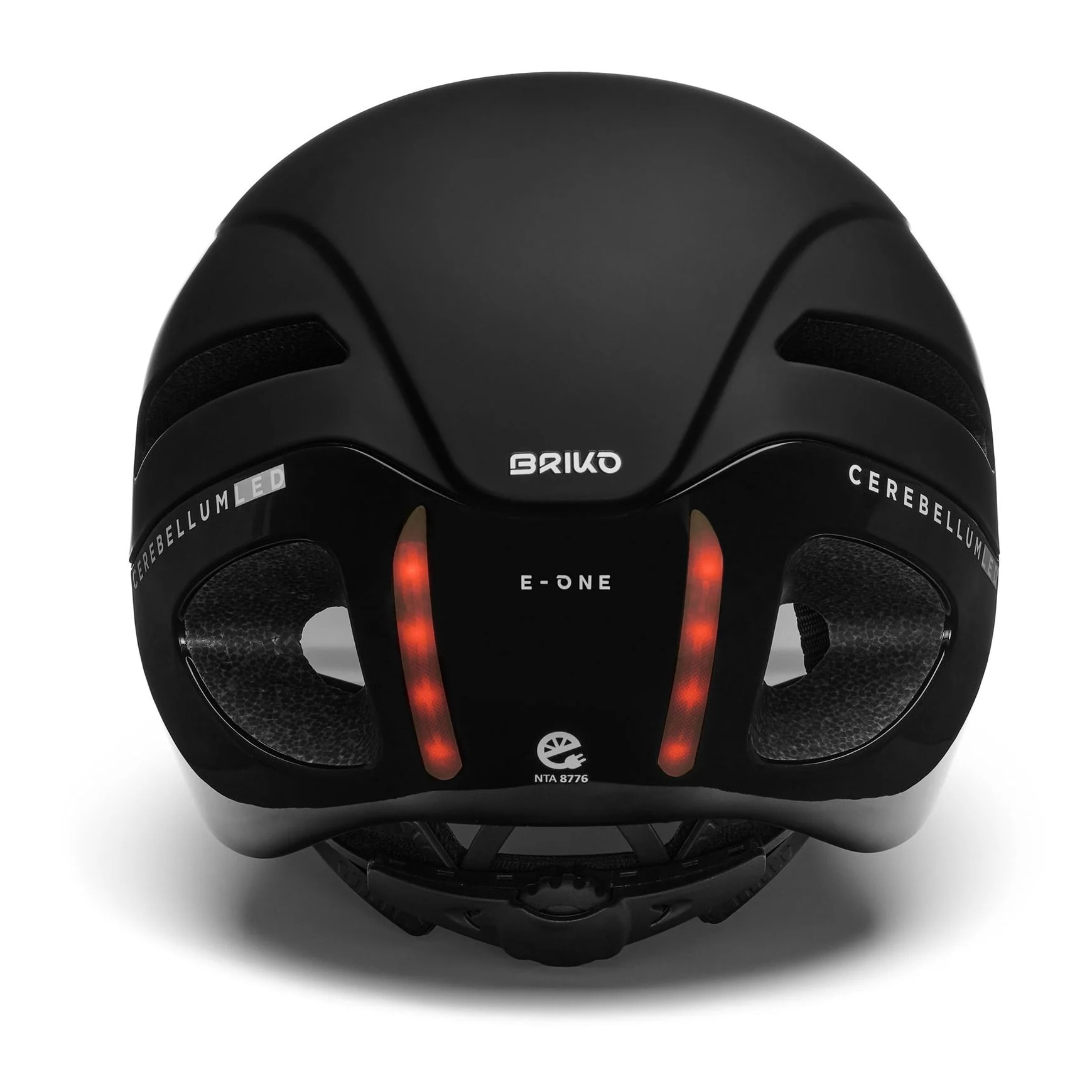 Caschi Briko Uomo Donna Nero E- One Visor