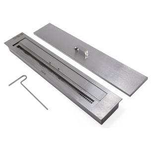 Bloque de combustión tamaño medio con fibra cerámica y regulador de llama F9690 PURLINE 5000 W