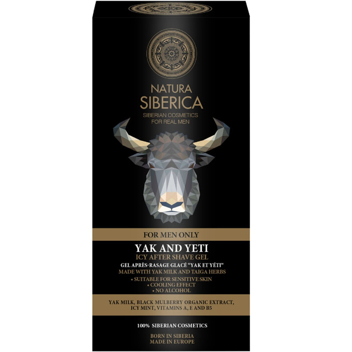 Yak et Yeti - Gel après-Rasage Homme Glacé 150ml