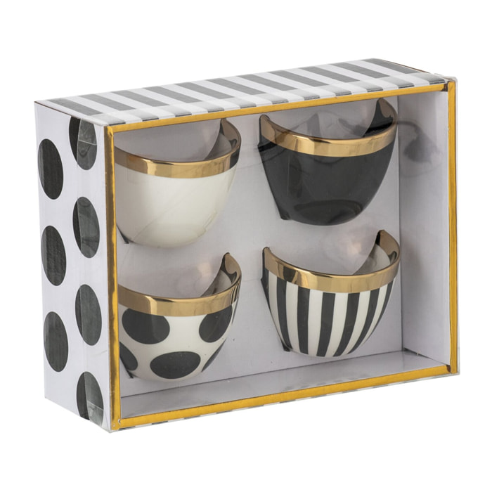 J-Line tasse - céramique - mix - boîte de 4