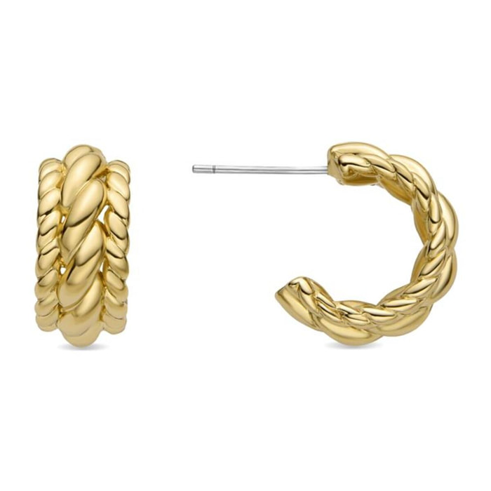 Pendientes Lux by Lux acabados oro 18k