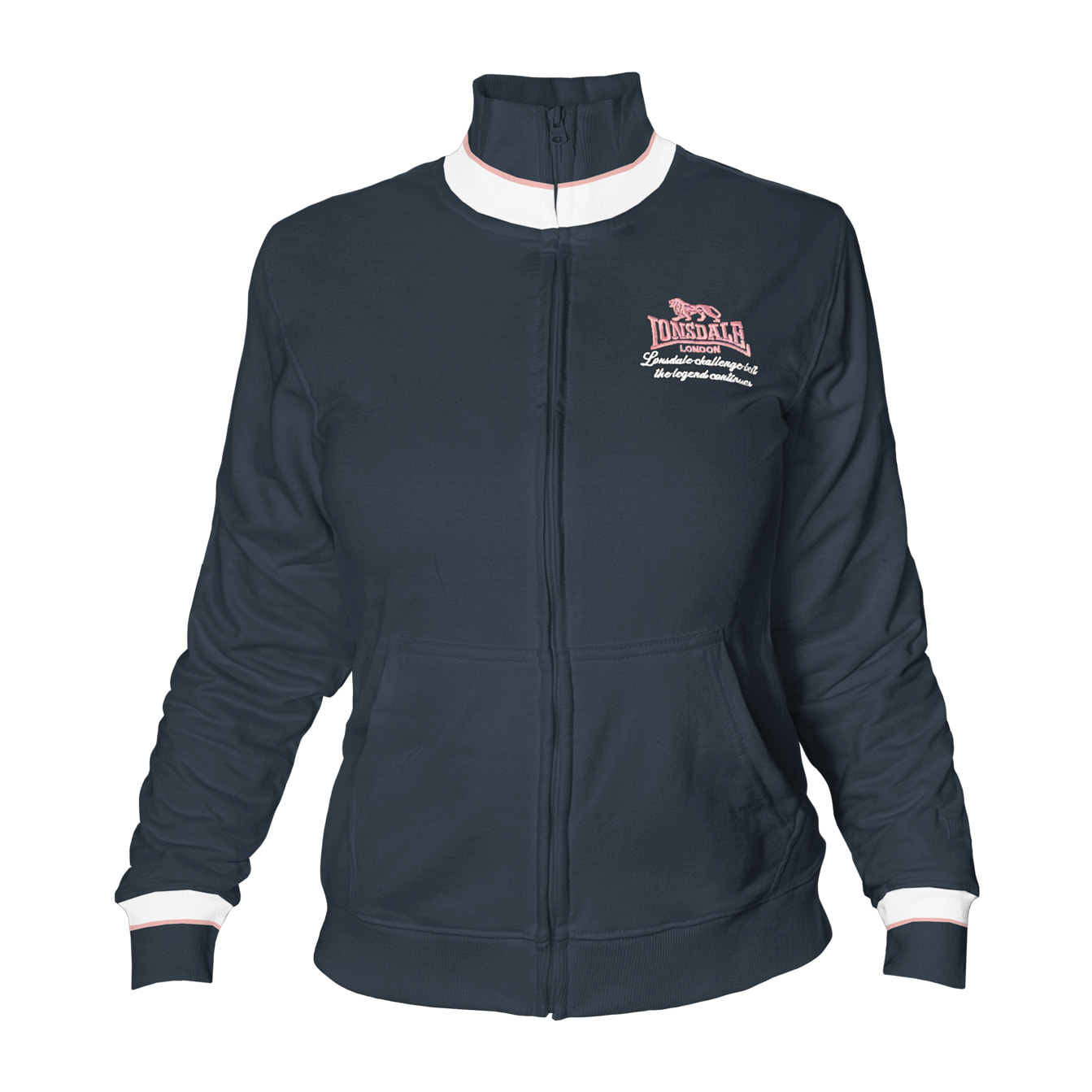 Tuta Donna LONSDALE Cotone Primavera Leggero Full Zip