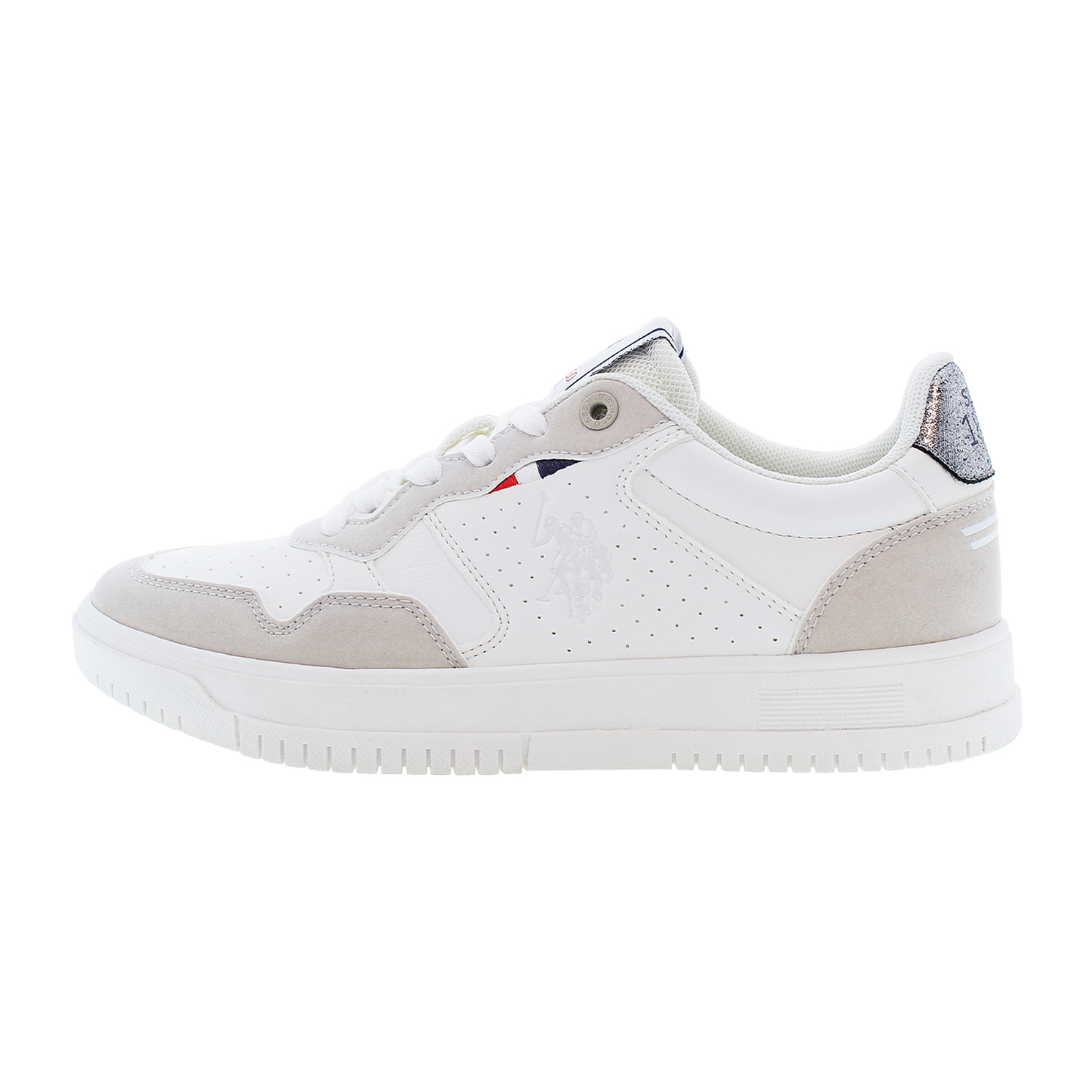 Sneakers U.S. Polo Assn. bianco-marrone