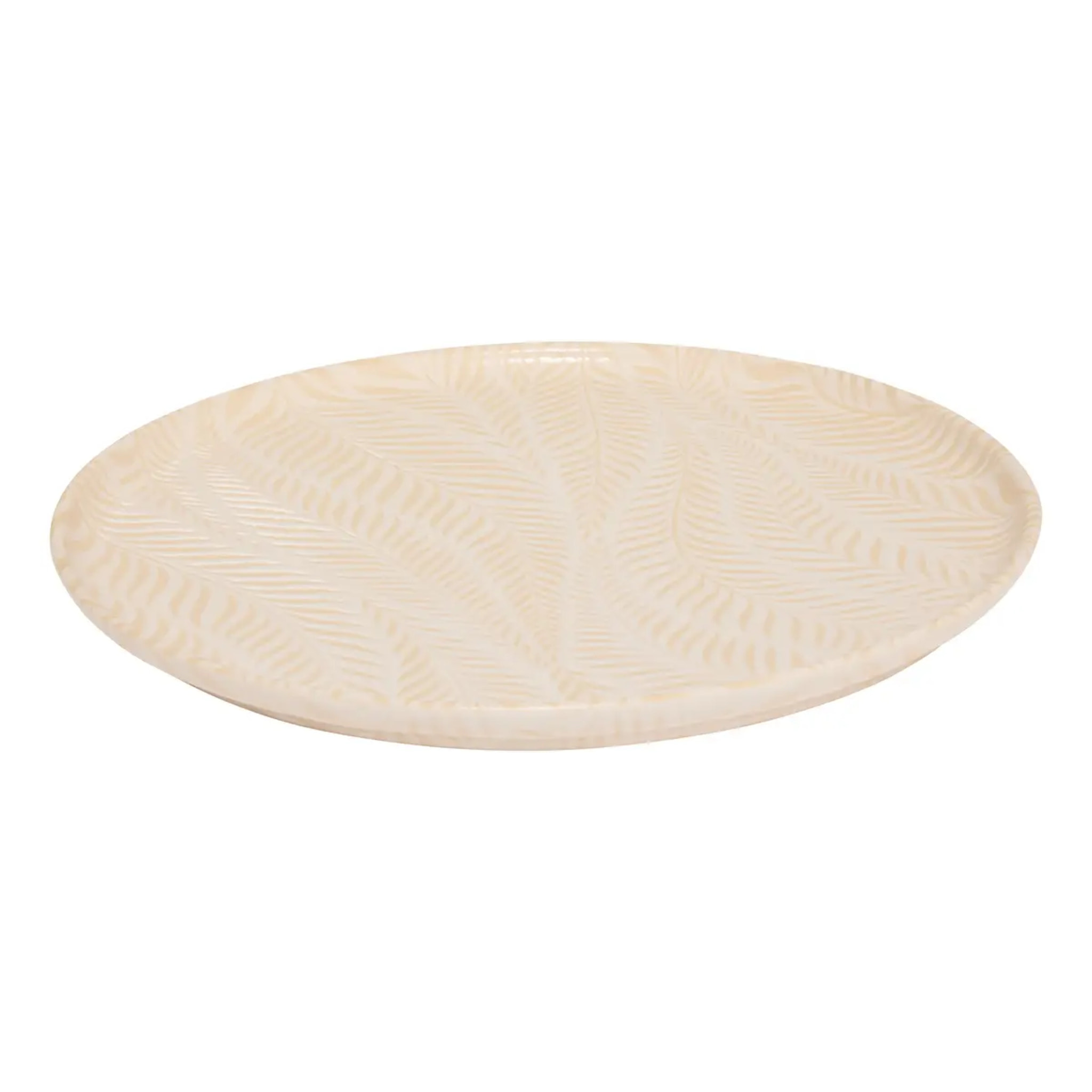Assiette plate Gina D28cm creme