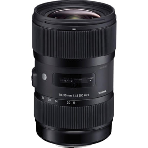 Objectif pour Reflex SIGMA 18-35mm f/1.8 DC HSM Art Nikon