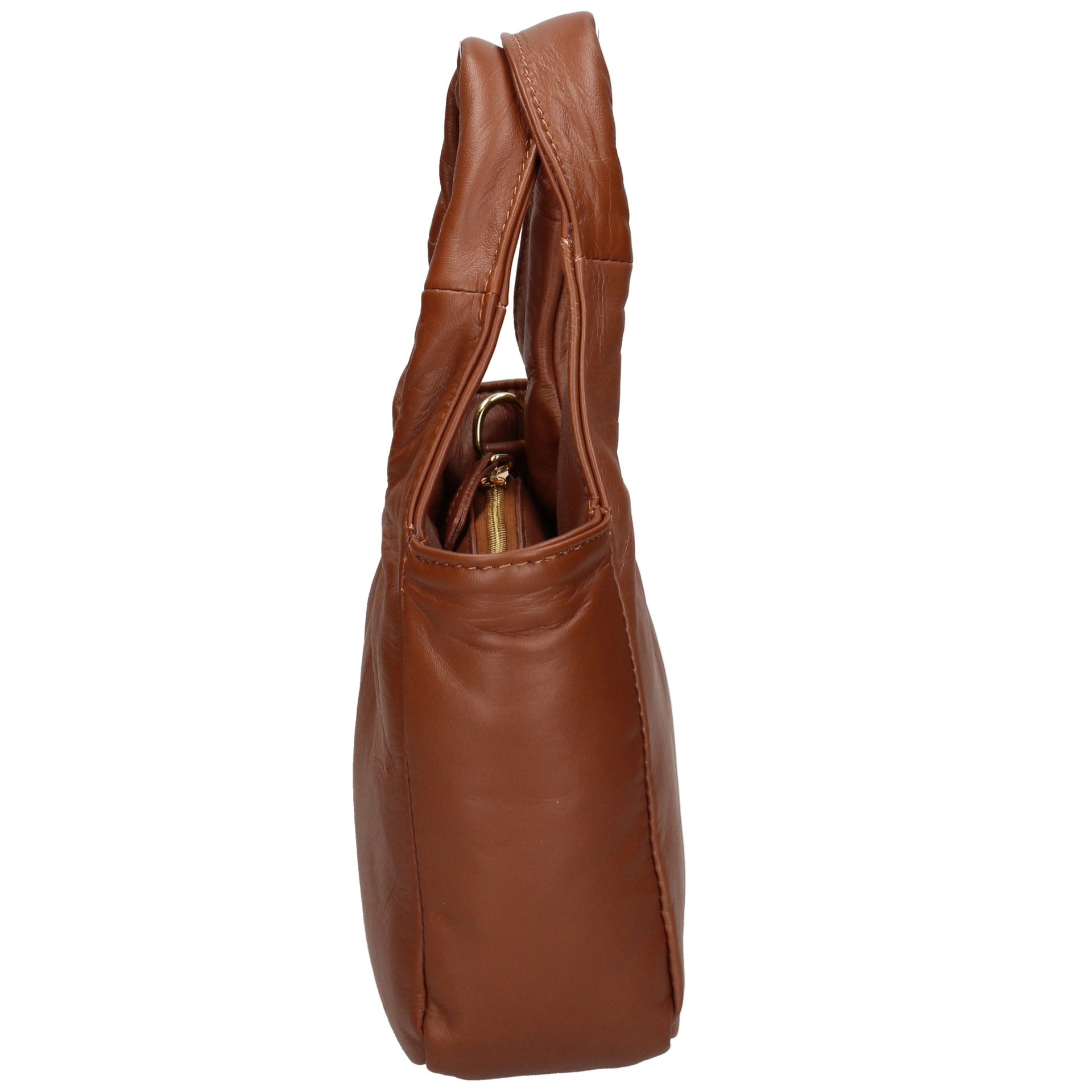 Borsa a mano da donna - Modello Virna - Vera Pelle - 17.0 x 24.0 x 8.0 cm