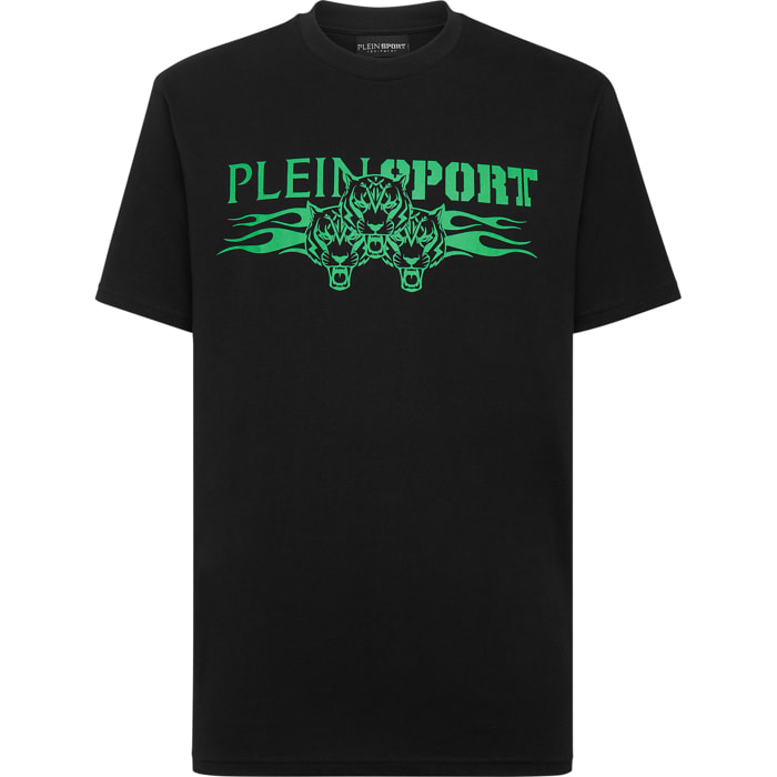PLEIN SPORT Camiseta Cuello Redondo TIGER