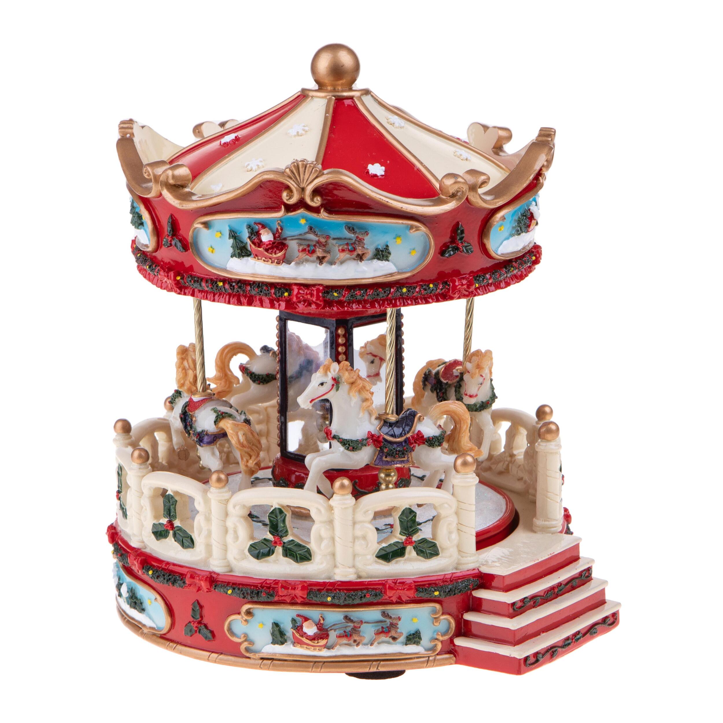 Giostra 21xh25 cm carillon mus-mov-luci - Pezzi 1 - ALTRO - Bianchi Dino SpA
