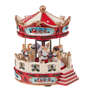 Giostra 21xh25 cm carillon mus-mov-luci - Pezzi 1 - ALTRO - Bianchi Dino SpA