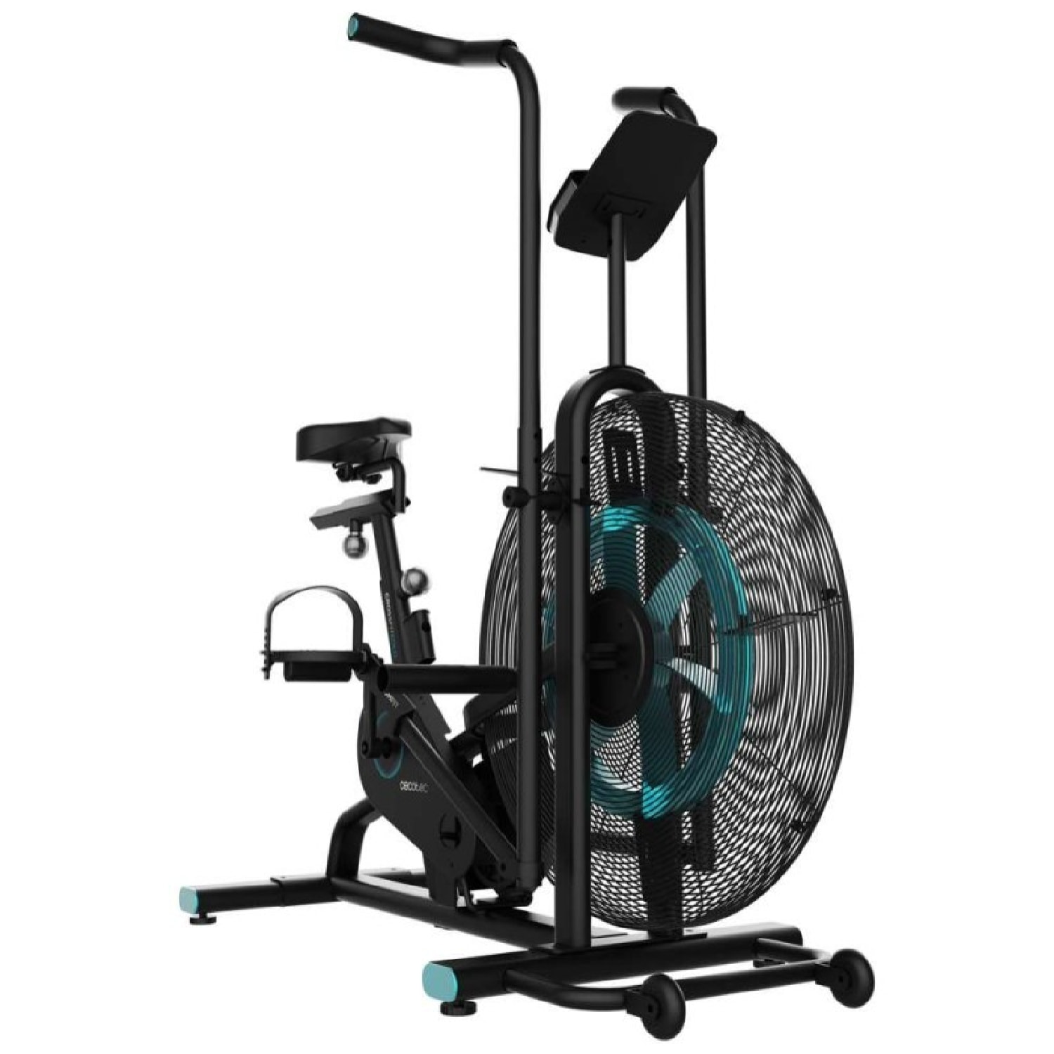 Cecotec Bicicleta Estática Drumfit 3000 Eolo. Resistencia al Aire Ventilador 62c