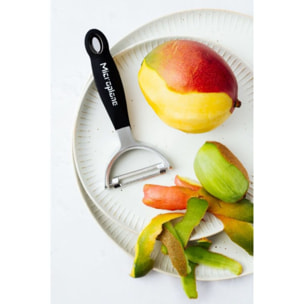 Eplucheur MICROPLANE Professional Y Serrated Black