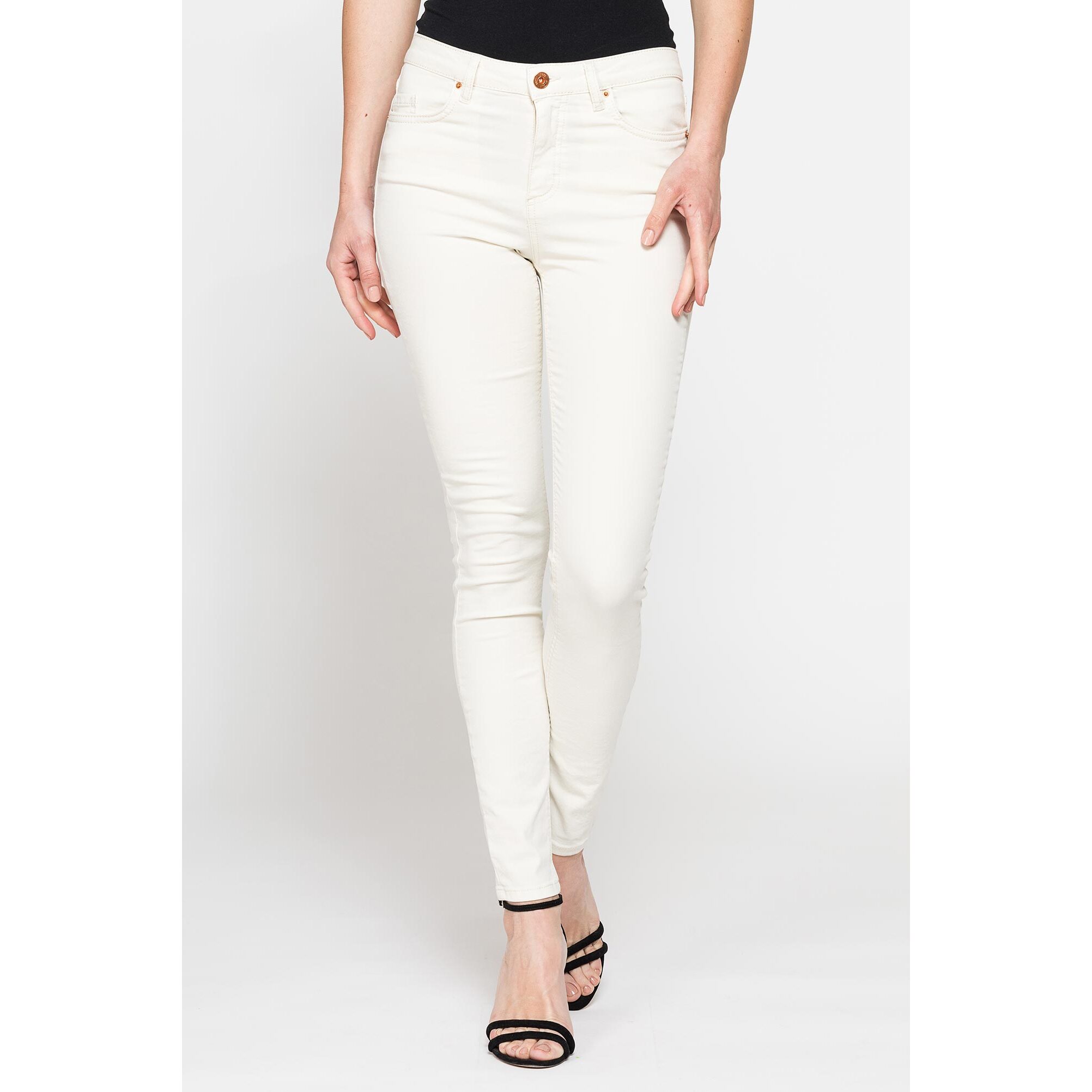 PANTALONE CINQUE TASCHE SKINNY FIT IN GABARDINA SUPER STRETCH 9,3oz