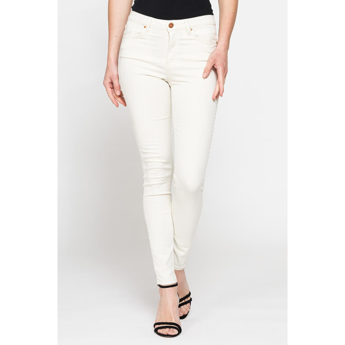 PANTALONE CINQUE TASCHE SKINNY FIT IN GABARDINA SUPER STRETCH 9,3oz