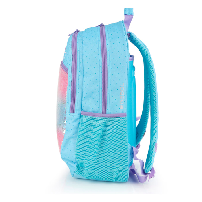 Mochila Gabol FANTASY con lentejuelas y resistente al agua