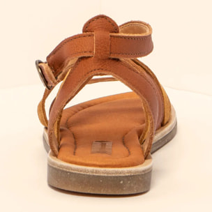 Sandalias N5691 MULTI LEATHER TOFFEE / TONAMI color Toffee