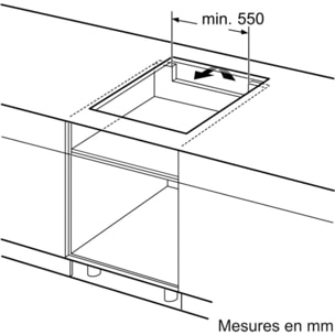 Plaque induction SIEMENS EU63KBJB5E iQ100 touchControl