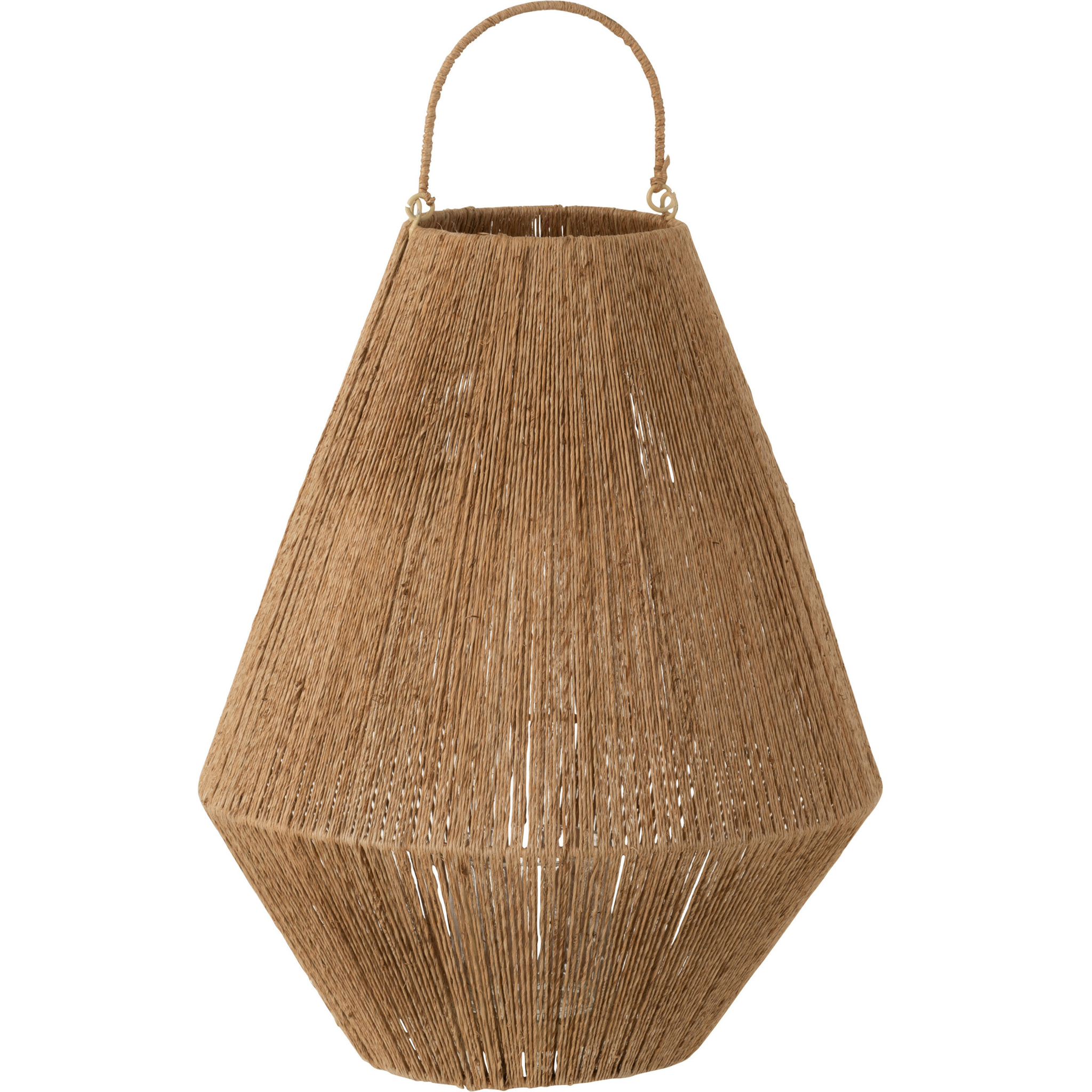 J-Line Lanterne Dantya Jute Naturel